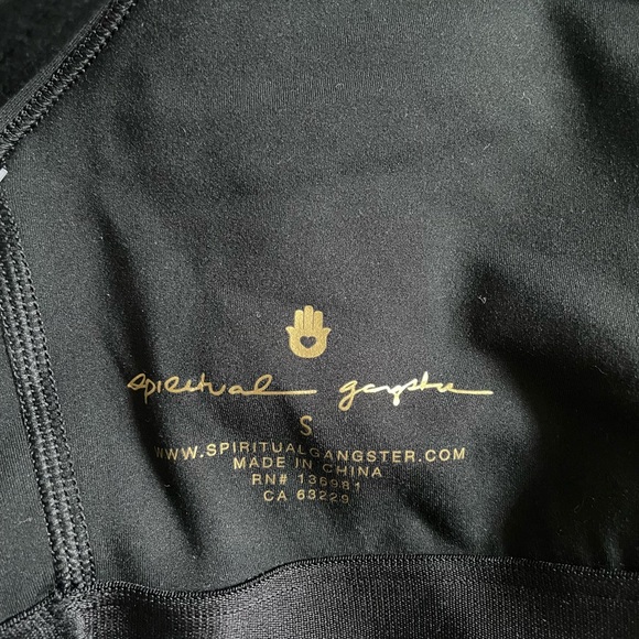 Spiritual Gangster Black Mini Dress - Picture 5 of 5